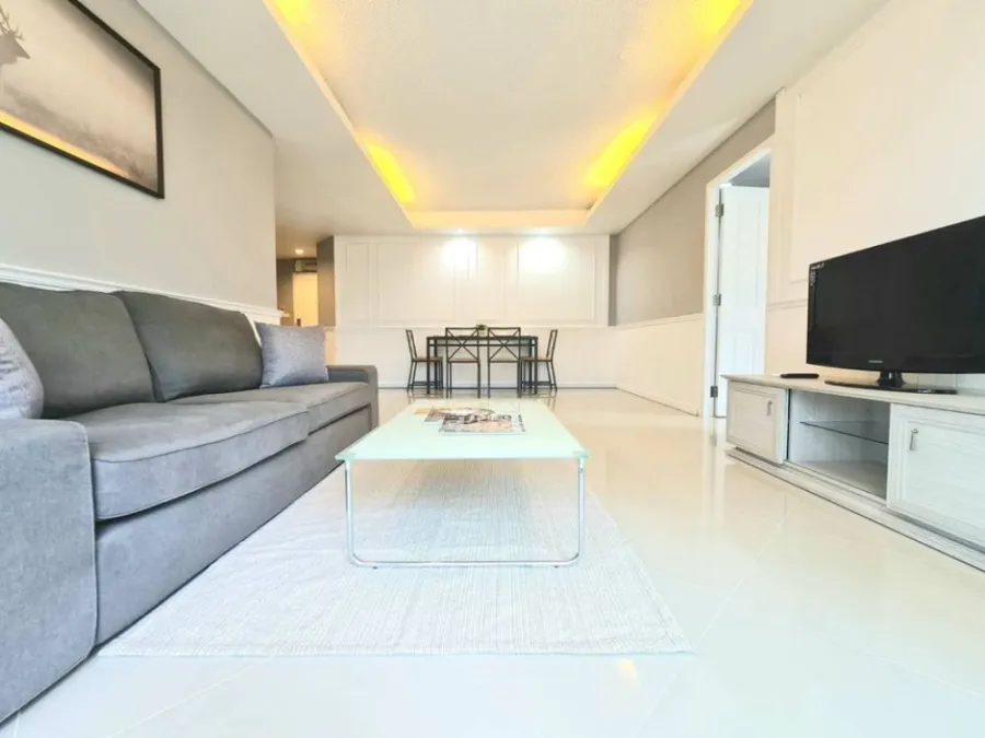 Condo for rent, Waterford Sukhumvit 50, ready to move in, 2 bedrooms, 2 bathrooms, good location, can pet Hurry up to reserve before it's gone!!
