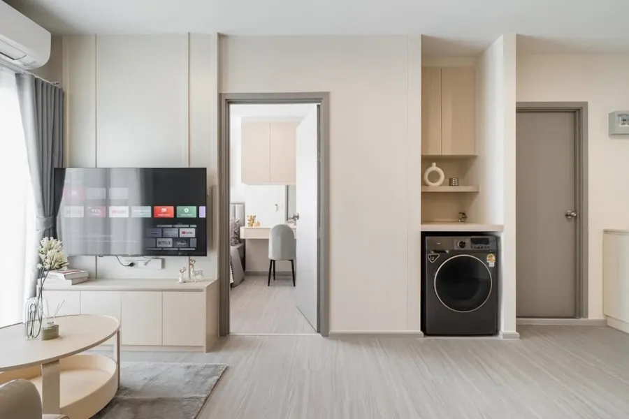ให้เช่าคอนโดหรู The Parkland Phetkasem 56 ห้องมุม Private แต่ง Modern Luxury รีบมาจับจองเลย