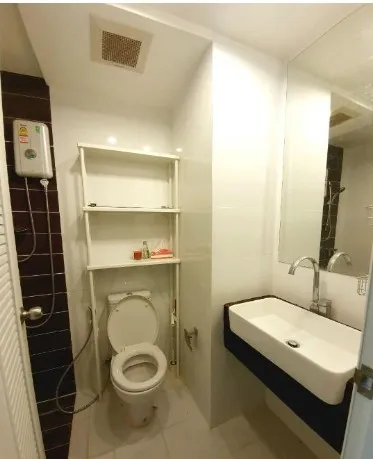 ให้เช่า A Space Me Bangna 1 ห้องนอน 1 ห้องน้ำ เฟอร์ครบ แถมเครื่องซักผ้าในตัว จองเลย