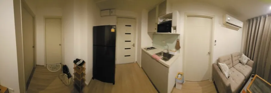 Condo for rent, Artemis Sukhumvit 77, simple decorated room. Good furniture Affordable prices, don't miss it.