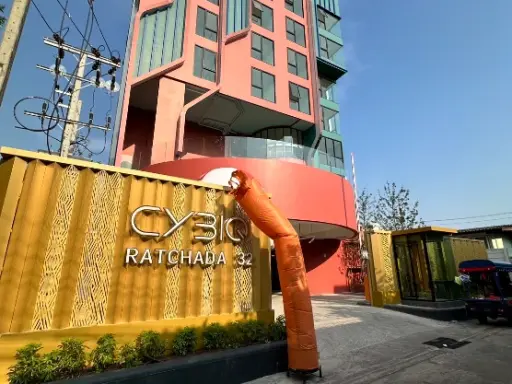 ให้เช่าคอนโด CYBIQ Ratchada 32 ห้องพร้อมอยู่ เฟอร์ เครื่องใช้ไฟฟ้าครบ ราคาจับต้องได้ จองเลย อย่ารอช้า images