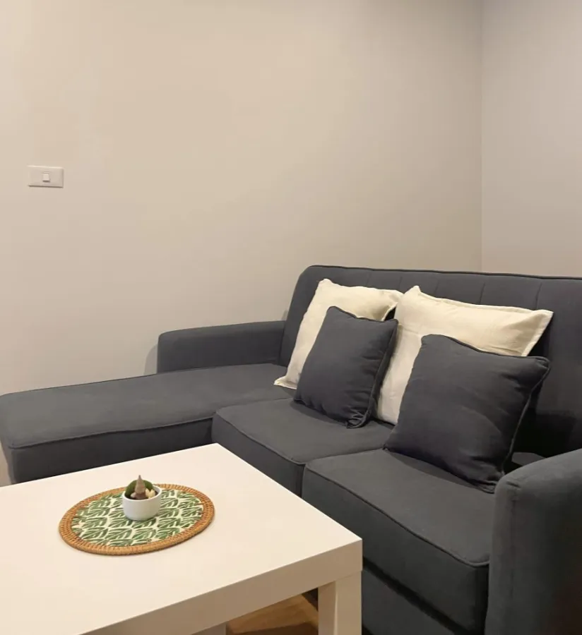 For rent or sale, The Line Vibe, high floor, very spacious room with a big screen TV. Movie lovers, don't miss out. Book now, get it first.