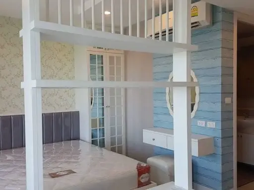 ขาย The Patio Bangsaen ห้องแต่งสวยครบครัน ติดวอลเปเปอร์อย่างดี เฟอร์ครบครัน รีบจองเลยตอนนี้จ้า