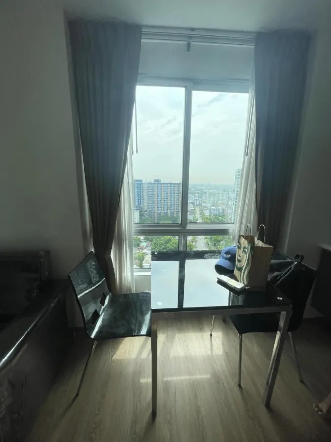 ขาย the base sukhumvit 77 1 Bedroom ห้องมุม หิ้วกระเป๋าใบเดียวเข้าอยู่ได้เลยค่ะ จองได้เลย