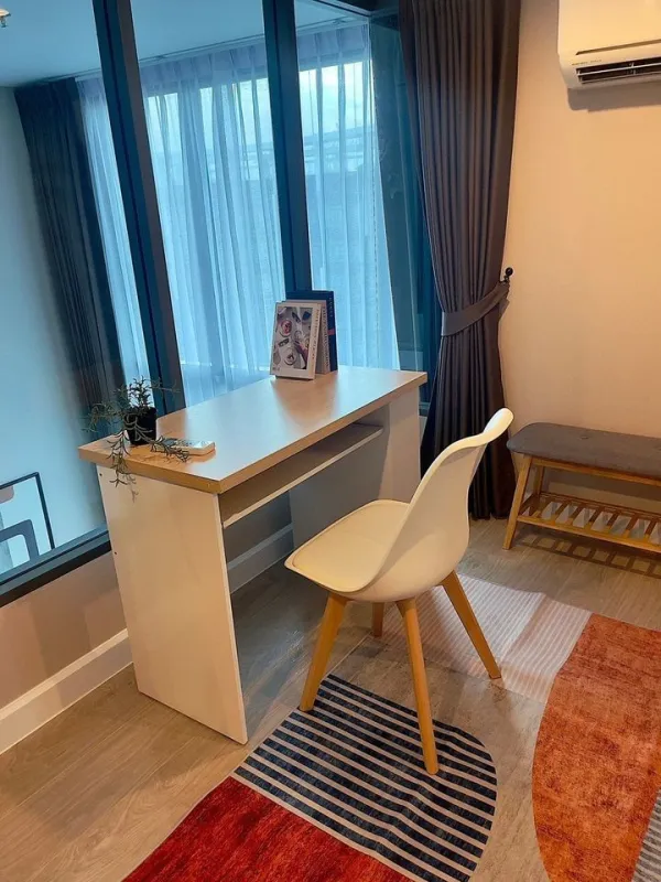 For rent Metro Sky ประชาชื่น ห้องพร้อมอยุ่ เฟอร์นิเจอร์ครบ พร้อมลากกระเป๋าห้องอยู่ได้เลย อย่าช้า