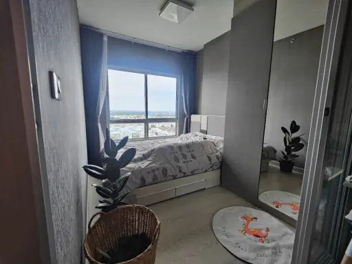 For sale condo Niche ID@ Prakret Station, 1 bed, 1 bath, 22nd floor, high view, ready to move in, complete here images