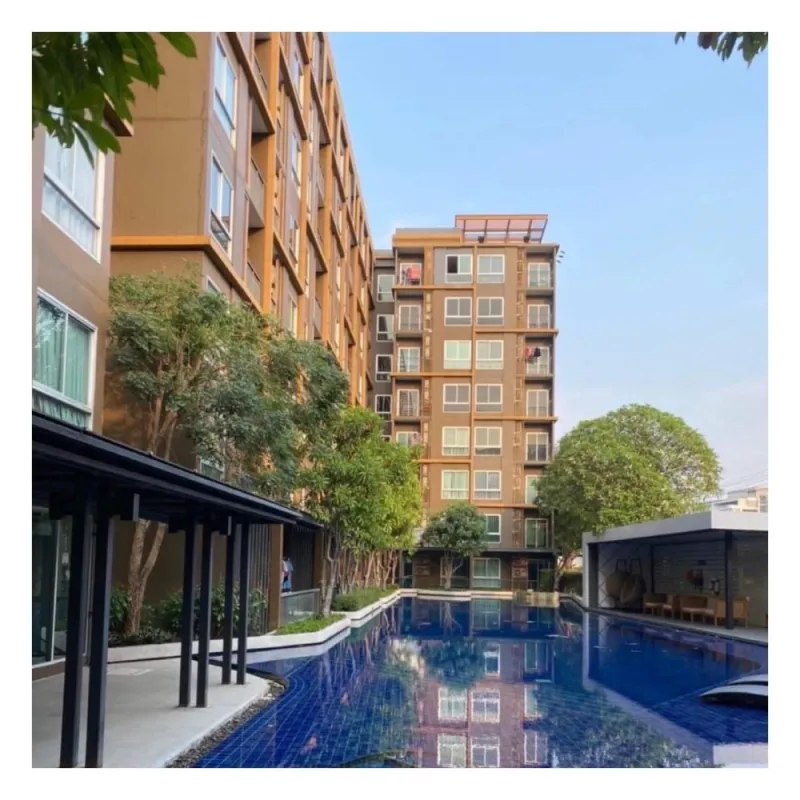 ให้เช่า คอนโดเมโทรลักซ์ -เกษตร 1 ห้องนอน 1ห้องน้ำ อาคารC ชั้น 7 ฝั่งสระว่ายน้ำ เฟอร์ครบ จองเลย