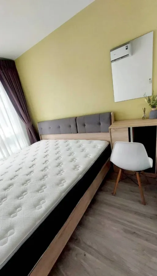 For sale, for rent, Regent Home Sukhumvit 81, 4th floor, garden view, fully furnished room, very good price, don't miss it, book now.