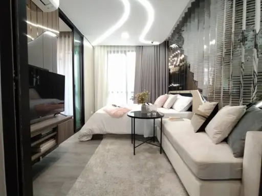 ขายดาวน์ ดิ ออริจิ้น สุขุมวิท-สายลวด E22 Station ชั้น 8 ห้องแบบ 1 Bedroom Simplex จองเลย ด่วนๆ images