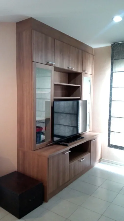 For rent, Park View Vibhavadi, 4th floor, Building A4, corner room, fully furnished and electrical appliances. Book now.