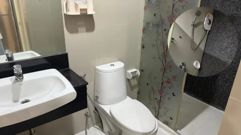 ให้เช่า Bangkok horizon p48 ห้องตกแต่งสไตล์มินิมอล ห้องสว่าง ขาวคลีนๆ พร้อมเข้าอยู่