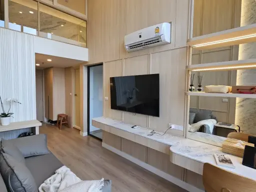 For sale, for rent, Life Rama 4 - Asoke, 33rd floor, high ceiling, 2 bedrooms, cool and comfortable, the room doesn't get much sunlight, interested, b images