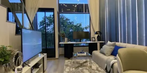 ขายดาวน์ โซ ออริจิ้น เกษตร อินเตอร์เชนจ์ Luxury Duplex ตกแต่งจัดเต็ม เฟอร์ครบ ห้ามพลาด