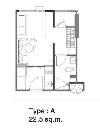 Selling down payment Chapter One More Kaset, 4th floor, swimming pool view. Interested in owning it? Hurry and reserve now. Don't wait.