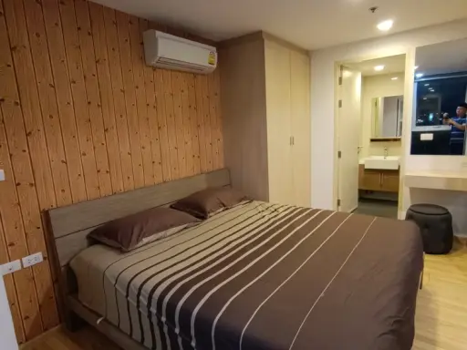 Condo for rent, HAUS 23 - Ladprao, ready to move in, built in furniture with electrical appliances Must reserve now.
