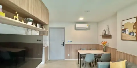 ให้เช่า Kave Town Island ชั้น 5 ห้องสวย แต่งครบ 1 bed plus จองเลย ห้ามพลาด ด่วนๆจ้า
