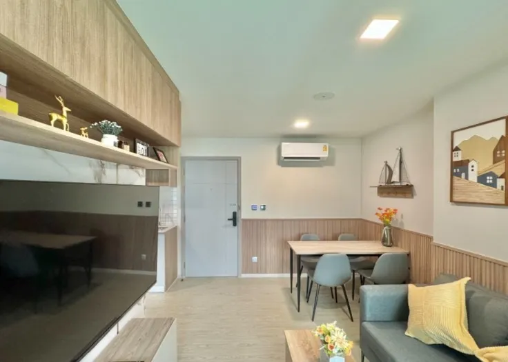 ให้เช่า Kave Town Island ชั้น 5 ห้องสวย แต่งครบ 1 bed plus จองเลย ห้ามพลาด ด่วนๆจ้า