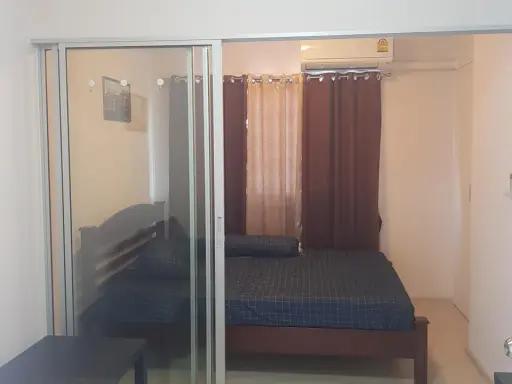 For rent, Plum Condo Park Rangsit, Phase 3, corner room, high view, cheap price, cheap, fully furnished, one room is over, don't wait!!!