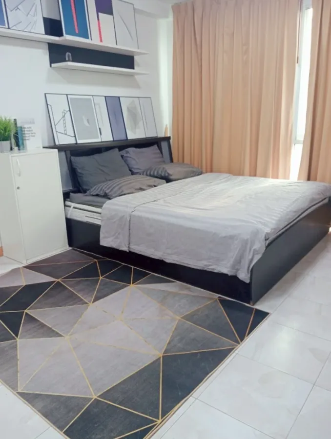 Condo Garden Asoke-Rama 9 for sale/rent, ready to move in, spacious and comfortable, fully furnished, hurry and reserve now!