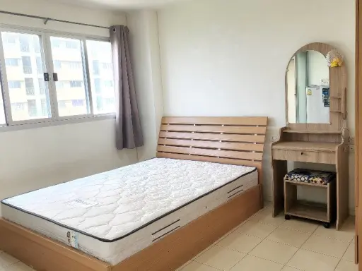 For rent!! Condo Lumpini Condo Town Ramintra - Nawamin Building D, fully furnished, don't miss it!!