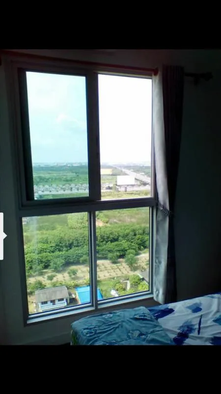 Condo for rent, a space me Bangna, 18th floor, natural view, book now