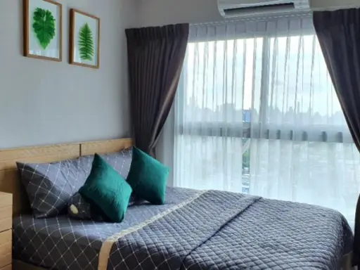 For Rent พลัมคอนโด รามคำแหง สเตชั่น ชั้น31 ห้องริม วิวสระว่ายน้ำ และฝั่งเมือง ชั้นสูงวิวสวยสะใจด่วนๆ images