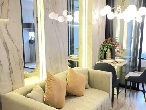 ให้เช่า KnightsBridge Prime On-Nut ห้องตกแต่งหรูหรา ชั้นสูง วิวเมืองสุดปัง สวยและดีมีอยู่จริง จองเลย
