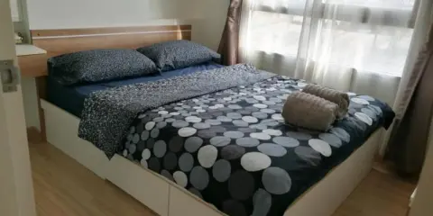 For Rent The Viva Condo Phetkasem 68 ชั้น6 ตกแต่งพร้อม มีมุมนั่งเล่นสบายๆ โซฟานุ่มๆ พร้อมเข้าอยู่