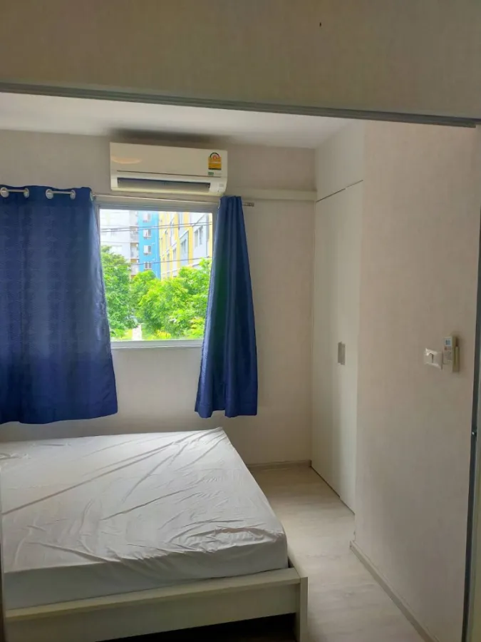 For rent!! Plum Condo Park Rangsit Phase 1-3, 3rd floor, Building C, Phase 2, fully furnished, ready to move in. Don't miss out!!