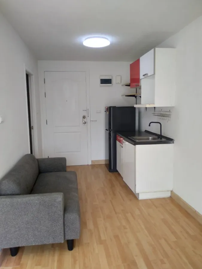 Condo for sale or rent: G-one Condo, Lat Phrao 1, corner room with privacy, 4th floor, building view, affordable price, reserve now!