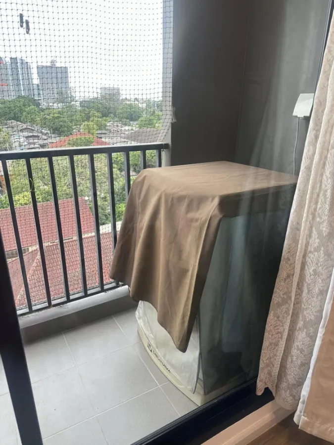 Condo for rent!! Knightsbridge Kaset Society, 7th floor, Building A, beautiful room, fully furnished, ready to move in. Don't miss it!!