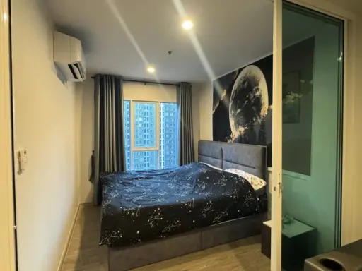 For rent Regent Home Bangna, fully furnished room, ready to move in, complete with amenities, hurry and reserve now.