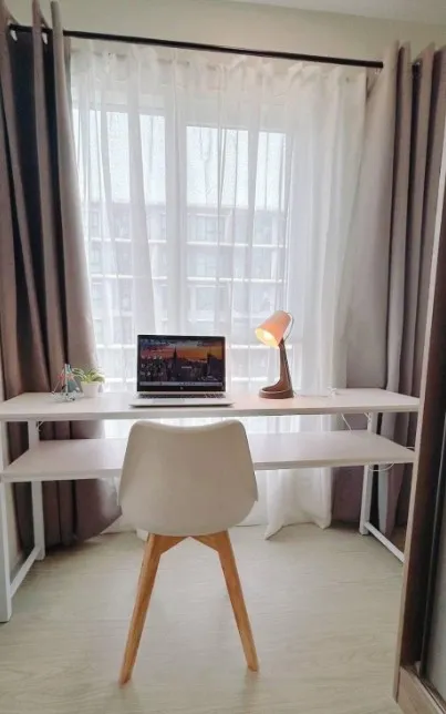 For rent, Cave Town Island, 6th floor, outside view, comes with complete decoration, nice to live in. Book now, don't miss it.