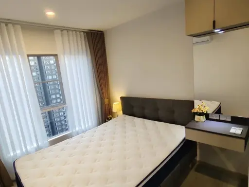 For rent: Regent Home Bangna, a lovely unit on the 28th floor with a great view, at an unbeatable price. You absolutely shouldn't miss this opportunit