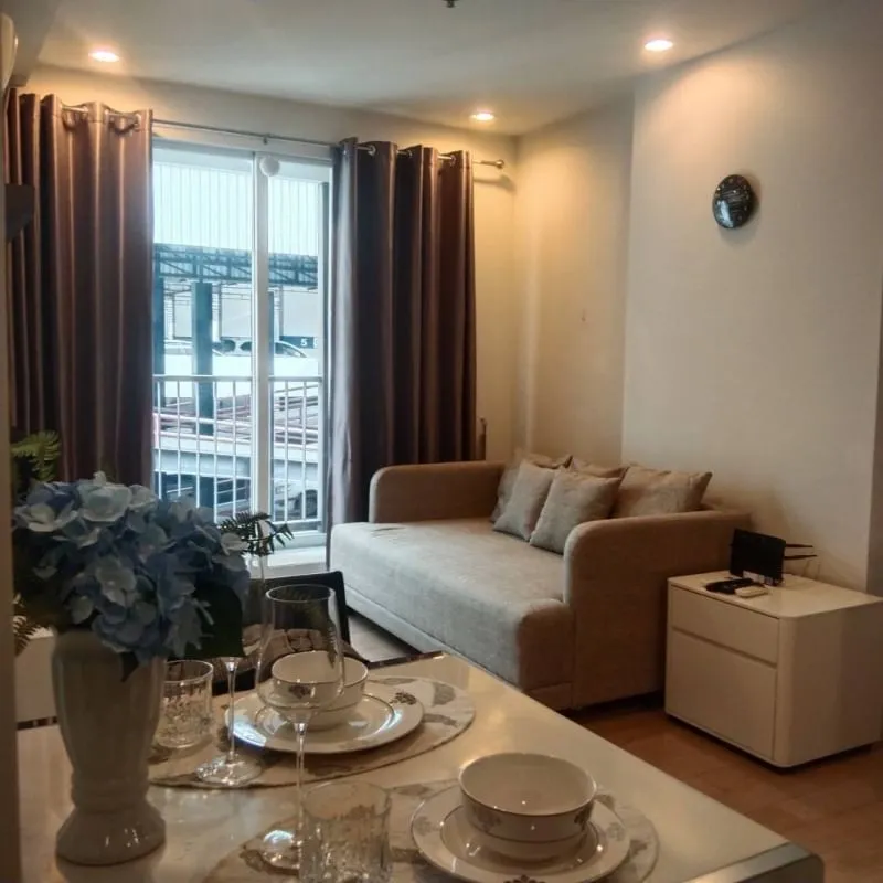 Sell for rent!! Condo 15 Sukhumvit Residences, beautiful room, fully furnished, good location, garden room, hurry up and book now!!