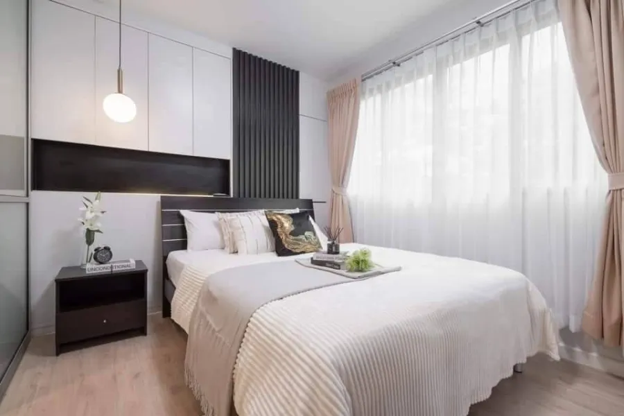 ขาย D Condo Ramindra ห้องแต่งสวย Buit-In ทั้งห้อง ห้องสะอาด สบายตา ไม่จองคือพลาดสุดๆ