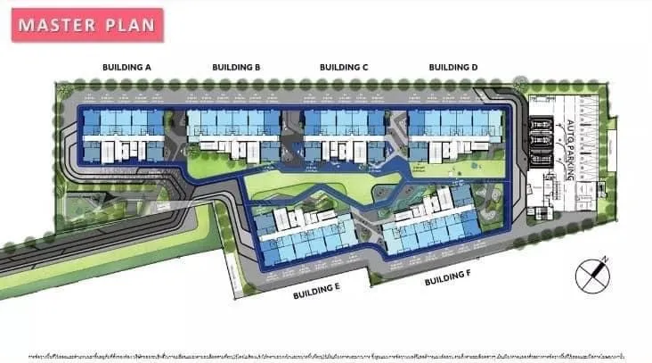 Down payment for sale, The Origin Plug and Play, Ramindra, city view, high ceilings, airy and comfortable. If interested, reserve now. ​