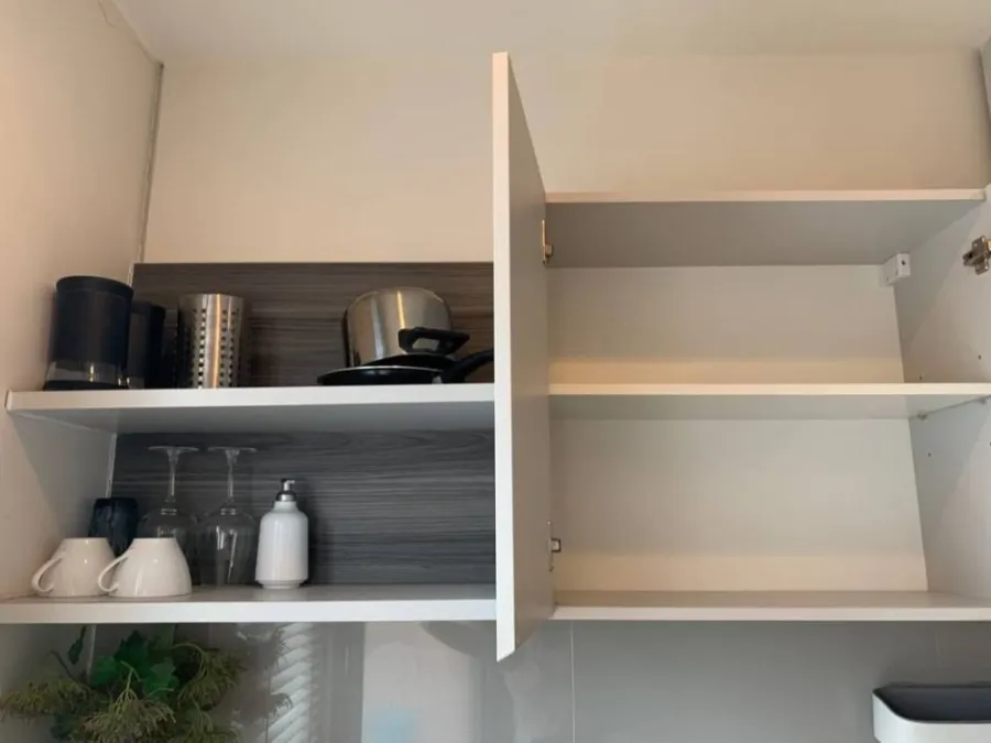 Condo for rent, Centric Huai Khwang Station, nice room, fully furnished, great price, if you don't book, you're seriously missing out.
