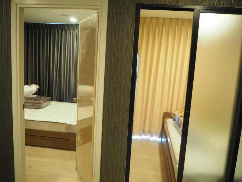 ด่วนน ห้อง 2 bed ตกแต่งสวยมาก ติดวอลทั้งห้อง ใหม่เอี่ยมอ่องแบบ 37 ตารางเมตร ค่าเช่าเพียง 17,000 บาท