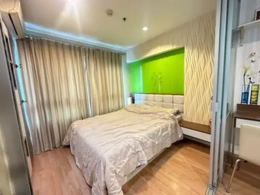 For sale, for rent!! Condo Lumpini Ville Lasalle-Bearing, corner room, beautifully decorated room. Ready to move in immediately. Book now!!