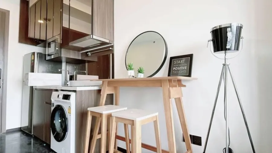 Condo for rent, Park Origin Thonglor, high floor, beautiful view, privacy, fully furnished, don't miss it.
