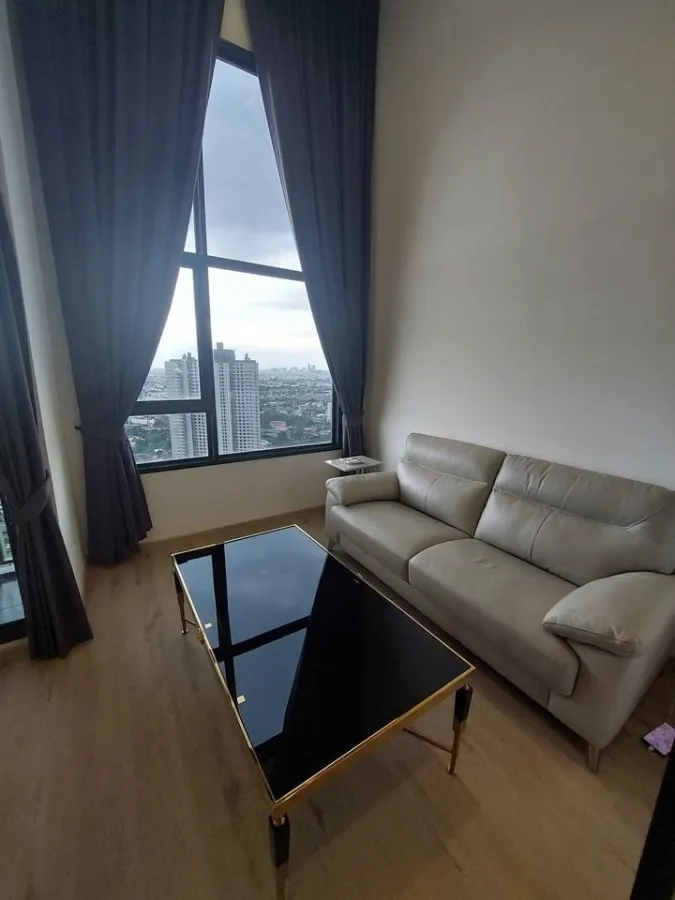 ให้เช่า The Rich Rama9 Srinakarin ห้องตกแต่งดูดี เครื่องใช้ไฟฟ้าพร้อม วิวสาวมาก จองได้เลย