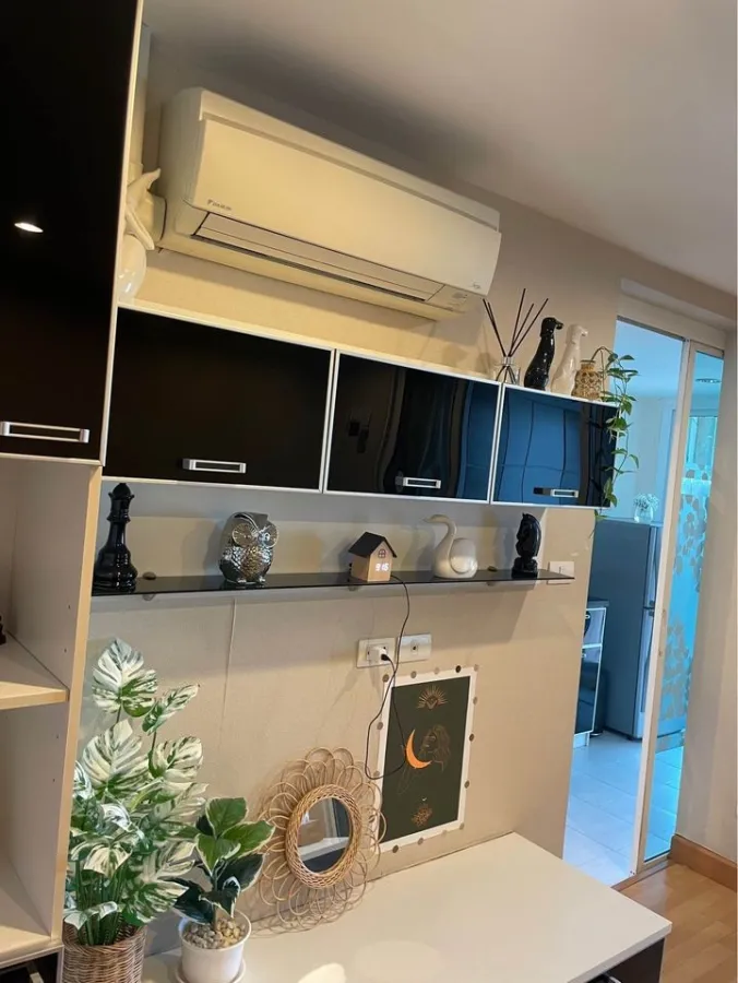 ขาย ให้เช่า The Raffle Condominium ชั้น 5 วิวต้นไม้ เฟอร์นิเจอร์ครบพร้อมบิวท์อิน ตกแต่งอย่าง รีบจองด่วนๆ