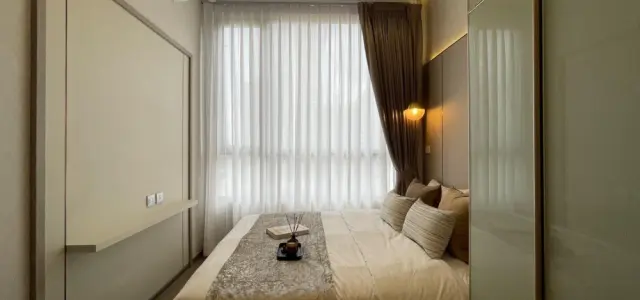 For Rent Park Origin Phayathai ห้องตกแต่งสวยหรูมาก เฟอร์บิ๊วอินเกรดพรีเมี่ยม ห้องดีๆแบบนี้รีบจอง images