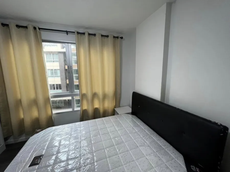 For sale rent, D Condo Campus Rangsit Phase 1, garden view room, great atmosphere. Comes with complete facilities. Book now.