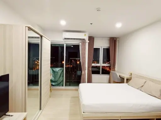 For rent!! Condo Supalai Veranda Sukhumvit 117, 21st floor, fully furnished, ready to move in! Don't miss out!!