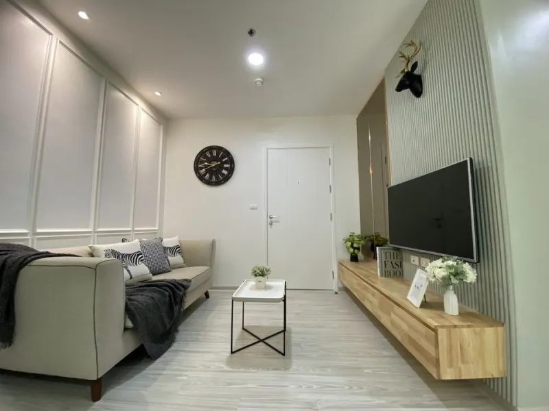 ขาย ให้เช่า คอนโด แอสปาย รัตนาธิเบศร์ 2 ห้องแต่ง Buit-In สวยมาก สไตล์มินิมอล น่าอยู่สุดๆ รีบจองเลย