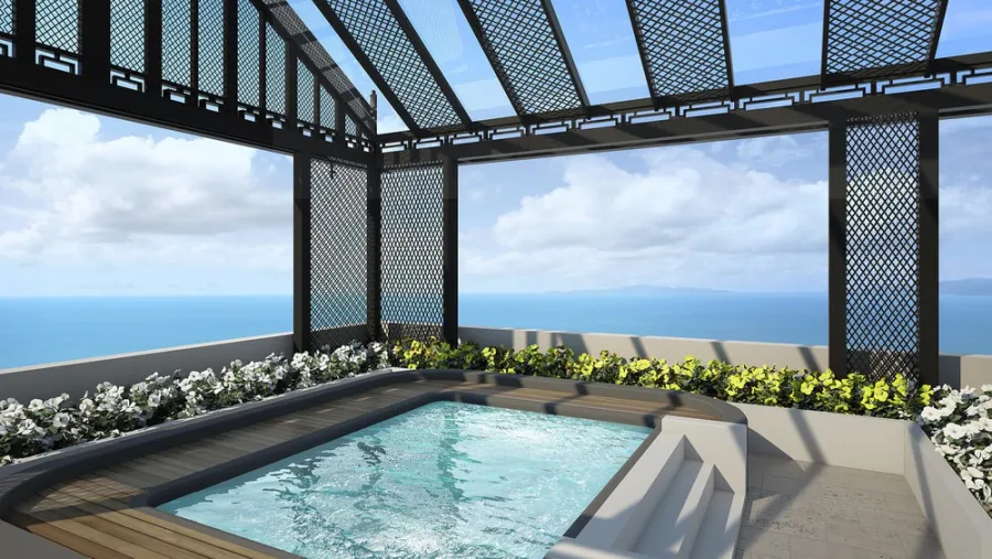 For sale: Ocean Horizon Beachfront Condo Pattaya (Jomtien). Luxurious built-ins, so good you'll say wow.