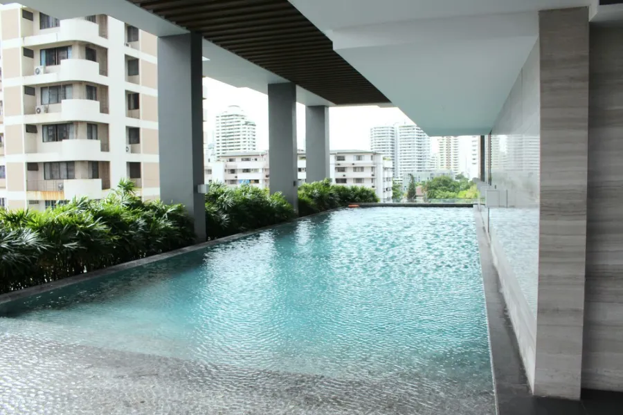 For rent, Aequa Sukhumvit 49, 18th floor, very spacious room, luxury condo, complete electrical appliances, hurry to book now.