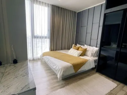For rent The line Jatujak Mochit ห้องชั้น 39 ทิศเหนือ วิวสวน built-in ผนังกรุหินอ่อนอย่างดี อย่าพลาด images